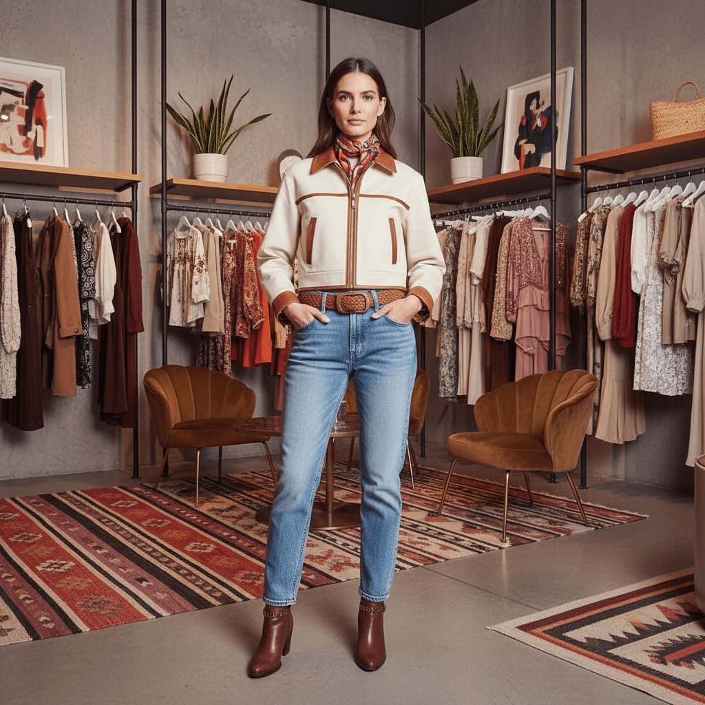 Mixing Leather with Other Fabrics